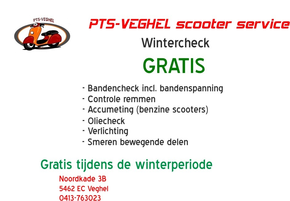 PTS-Veghel scooter service